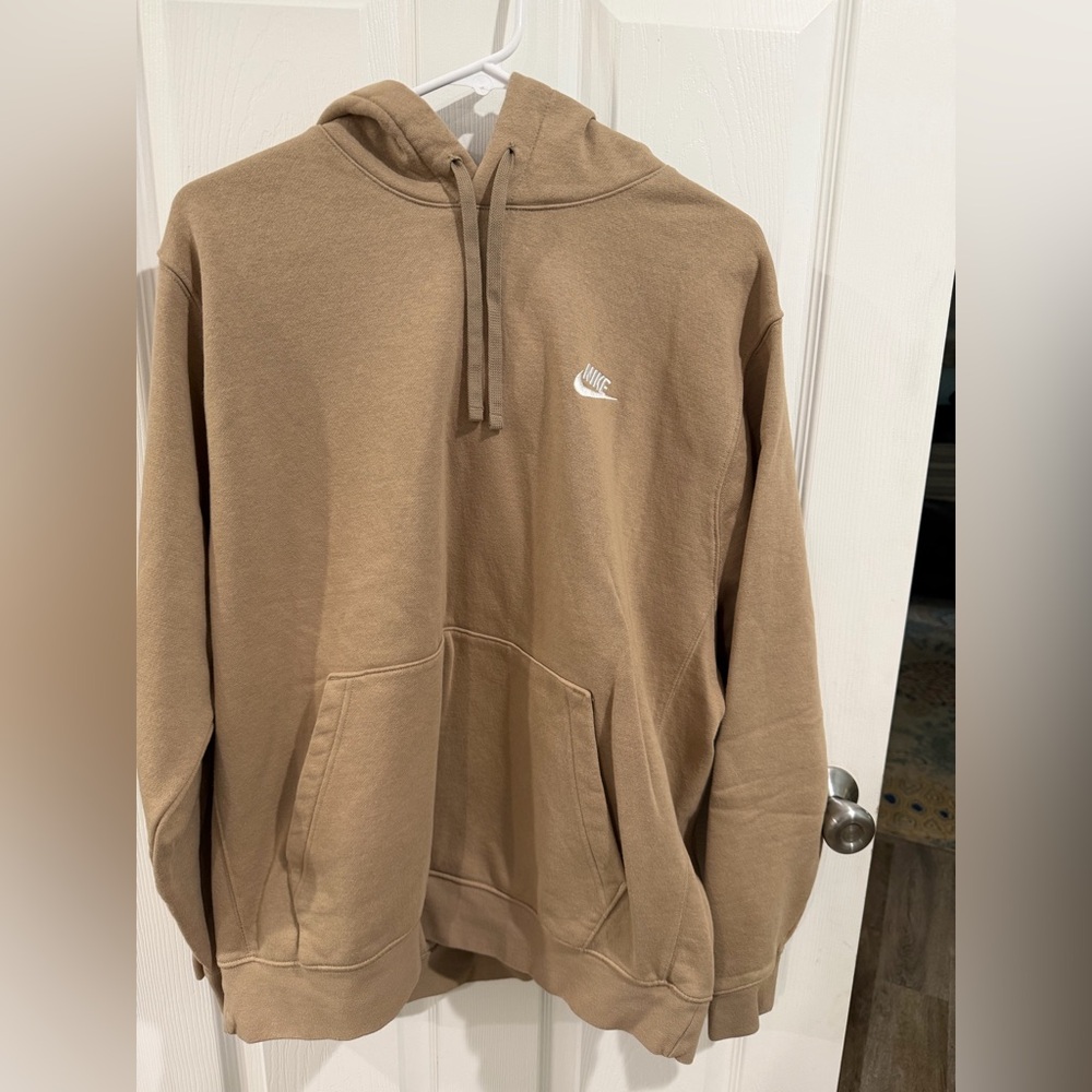 Nike Men's Brown Hoodie Sweater